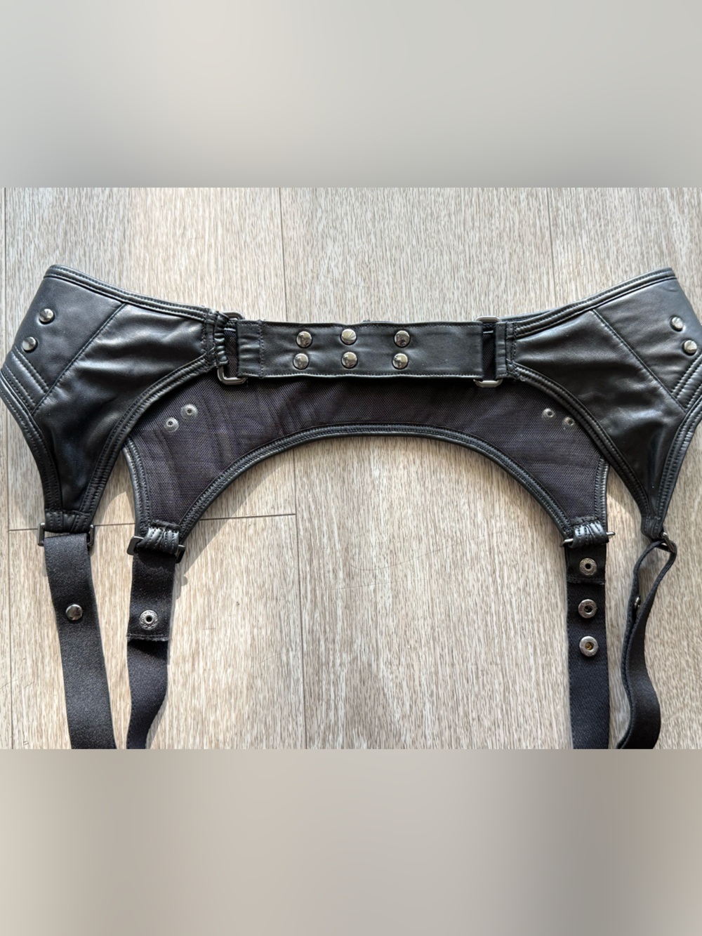 RARE Honey Birdette Connie 4-Piece Set 🖤 COMPLETE SET with gloves - Picture 11 of 14